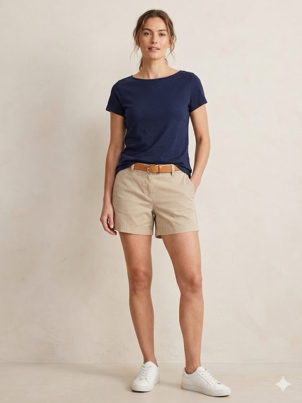 J Crew 3” khaki shorts size 8